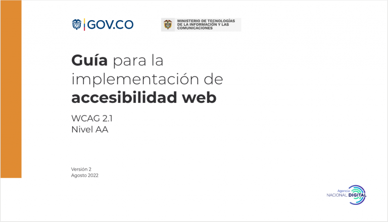 Portada Guía de accesibilidad